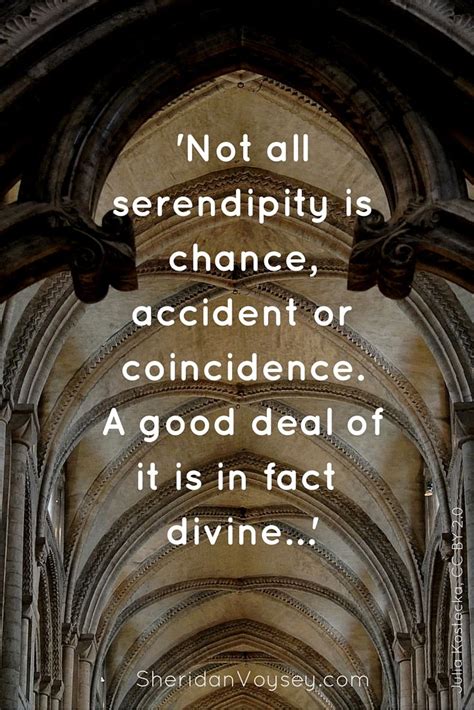 In praise of serendipity .